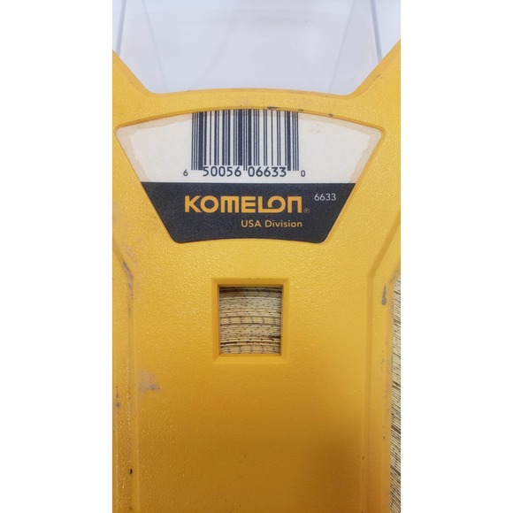 Komelon Tape Measure Open Reel Fiberglass 300 Ft with Versatile Hook Marking Sta - Picture 3 of 4